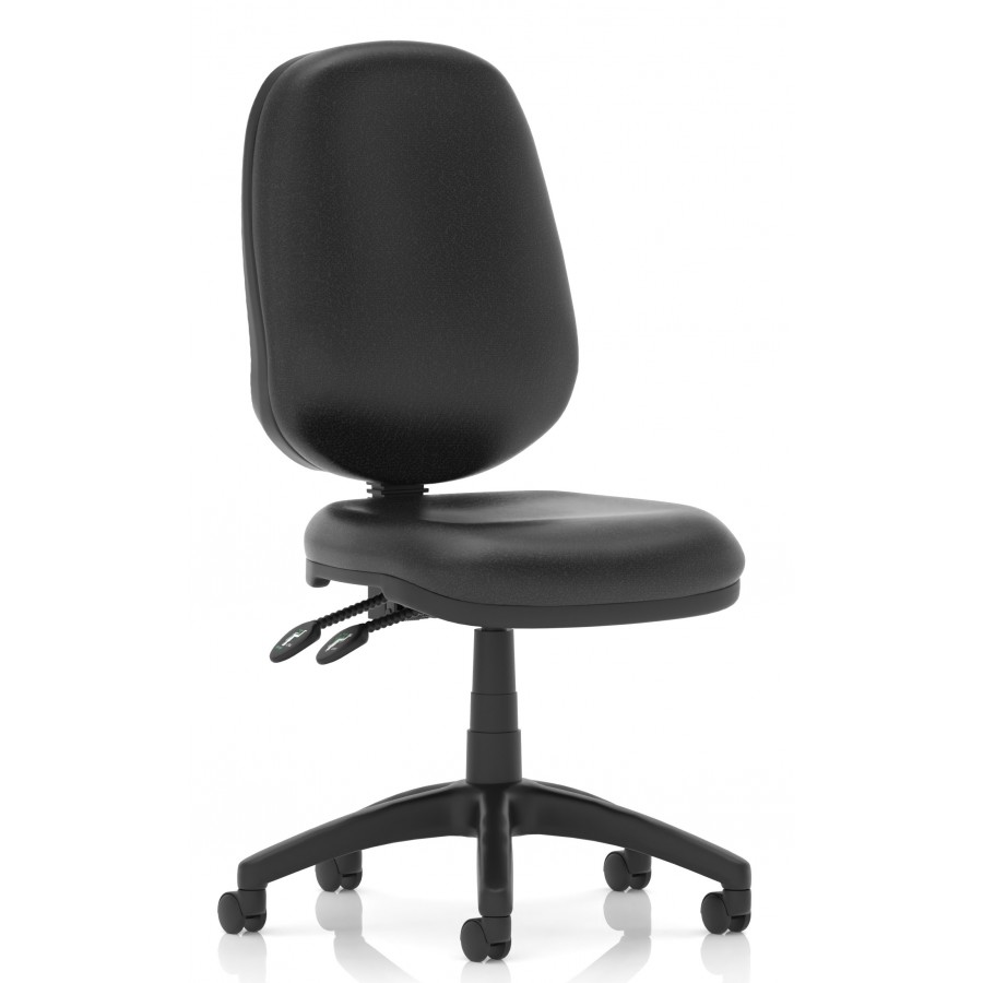 Eclipse 2 Lever Wipe Clean Leather Operator Chair